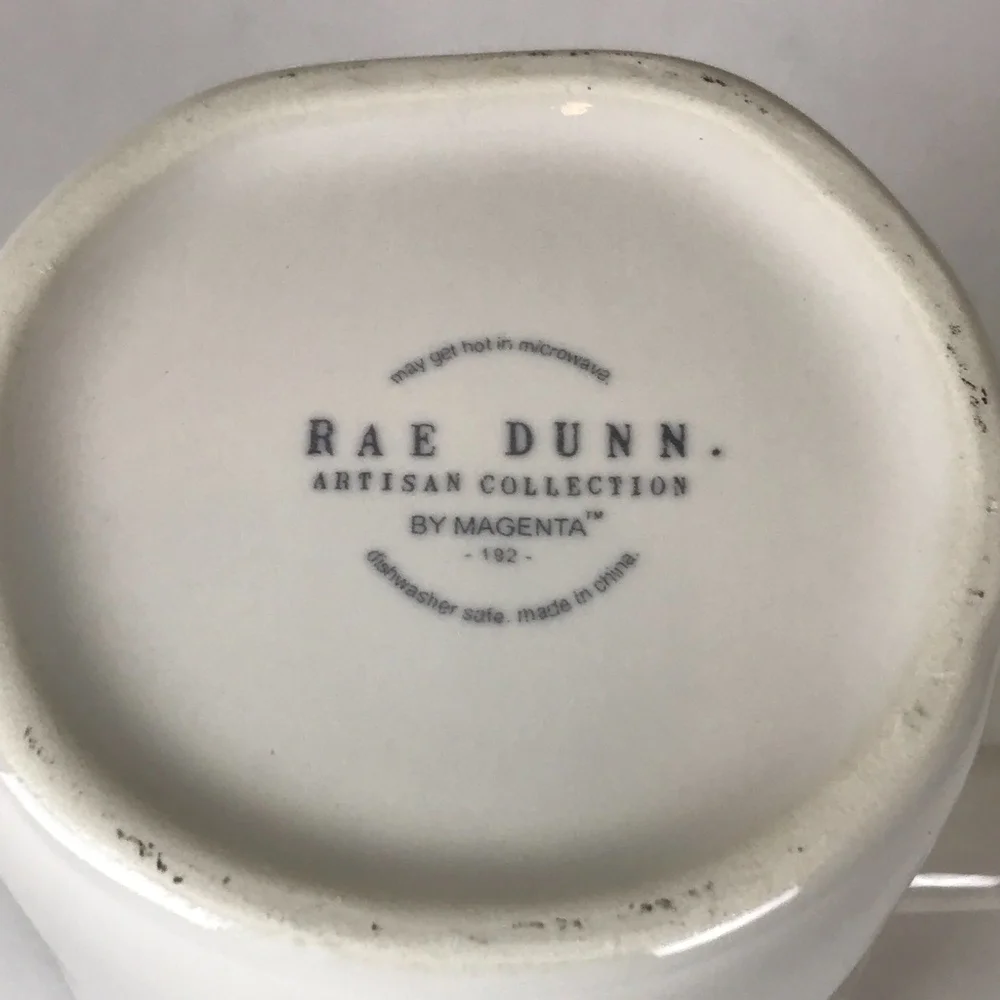 New Rae Dunn FALL Y'ALL Coffee‎ Mug Orange Inside